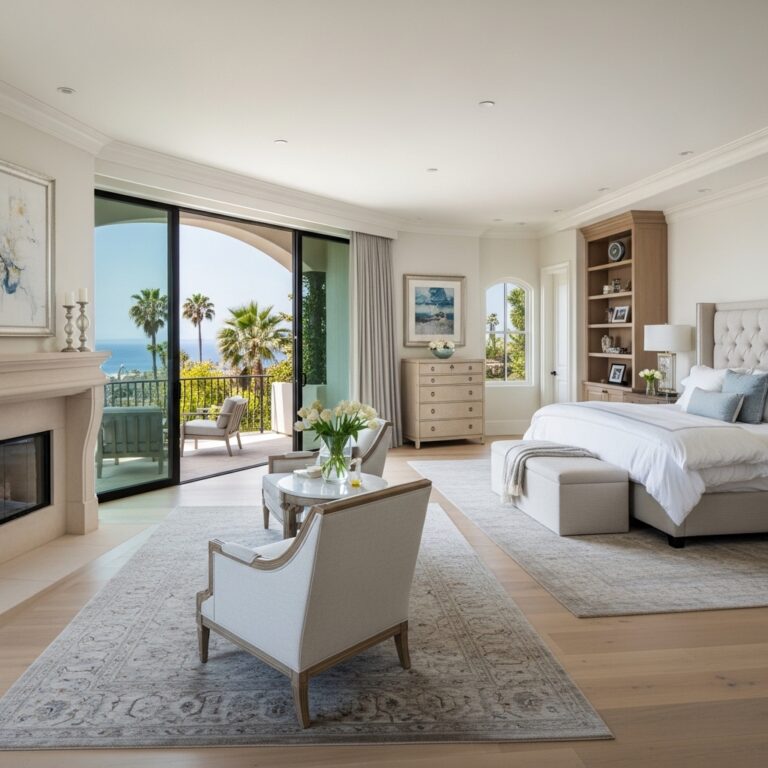 bedroom with living area - realtor - blayne pacelli of rodeo realty - sherman oaks, ca